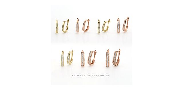 Forever Diamond 10KW .10TW Earrings ELU27166
