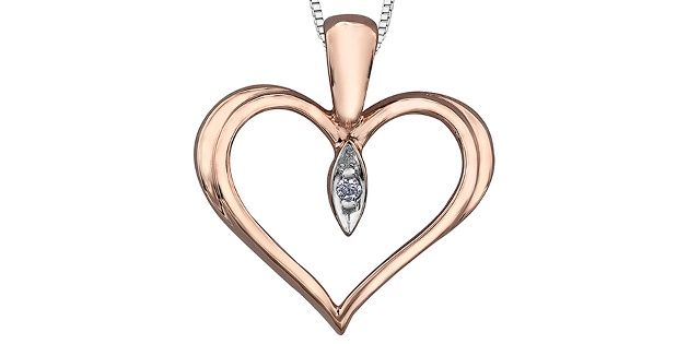 Forever Diamond Necklace 10KRW .01TW 20038
