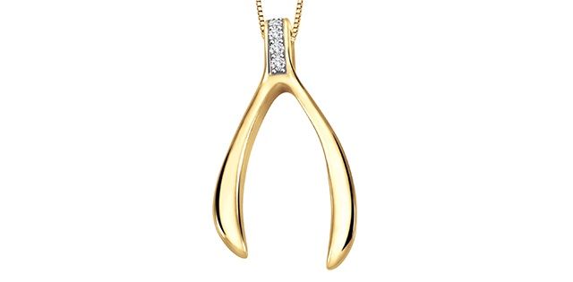 Forever Diamond Necklace 10KW .02TW 20085
