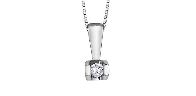 Forever Diamond 10KW .04TW Necklace PLT27168