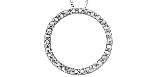 Forever Diamond Necklace 10KW .05TW 20087