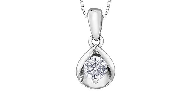 I Am Canadian 10KW .20TW Diamond Necklace PP2990