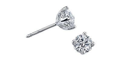 I Am Canadian 14KW .10TW Diamond Earrings EE2067