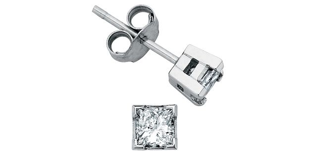 I Am Canadian 14KW .15TW Diamond Earrings EE1229