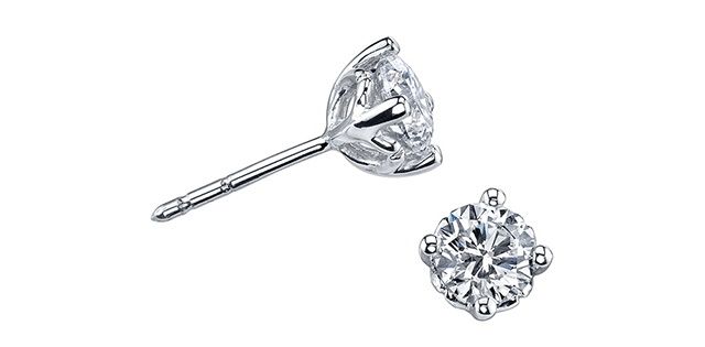 I Am Canadian 14KW .30TW Diamond Earrings EE2067