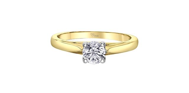 I Am Canadian 14KYW .50TW Diamond Engagement Ring R1848
