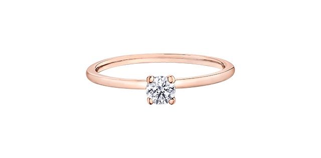 I Am Canadian 10KR .20TW Diamond Engagement Ring R10040