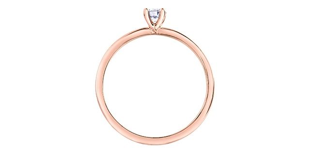 I Am Canadian 10KR .20TW Diamond Engagement Ring R10040