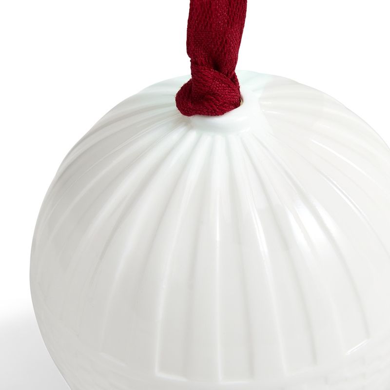 Wedgwood Ornament Fluted White