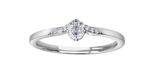 I Am Canadian 10KW .20TW Diamond Engagement Ring R31192