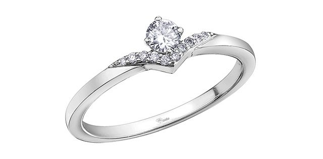 I Am Canadian 10KW .20TW Diamond Engagement Ring R31192