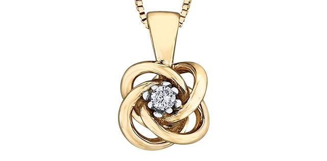 Maple Leaf Forever Diamond Necklace 50006
