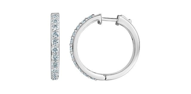 Lab Diamond 14KW 1.00TW Earrings EE4330 Diamond Evolution