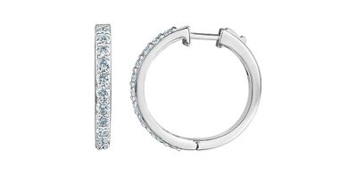 Lab Diamond 14KW 1.00TW Earrings EE4330 Diamond Evolution