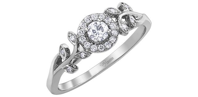 I Am Canadian 10KW .25TW Diamond Engagement Ring R30928