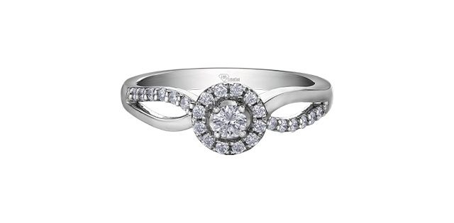 I Am Canadian 10KW .30TW Diamond Engagement Ring R30592