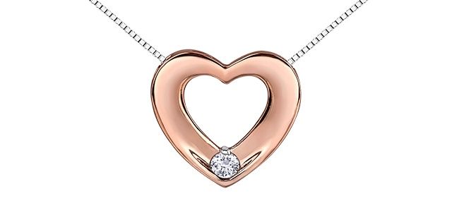 Maple Leaf Forever Diamond Necklace 10KRW.03TW  50031