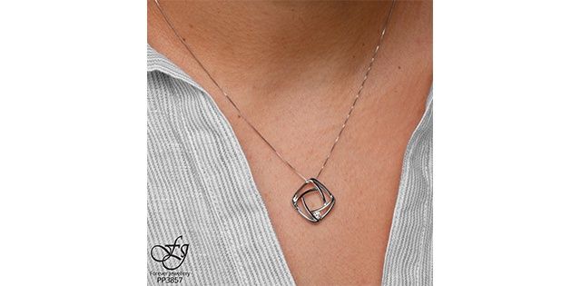 Maple Leaf Forever 10KW .08TW Diamond Necklace PP3857
