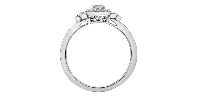 I Am Canadian 10KW .23TW Diamond Engagement Ring R30389