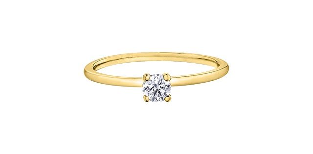 I Am Canadian 10KY .20TW Diamond Engagement Ring R10040