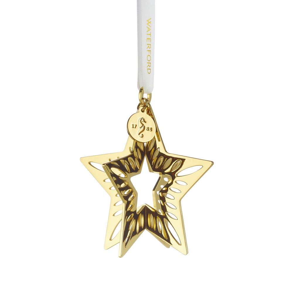 Gold Star Ornament 2023