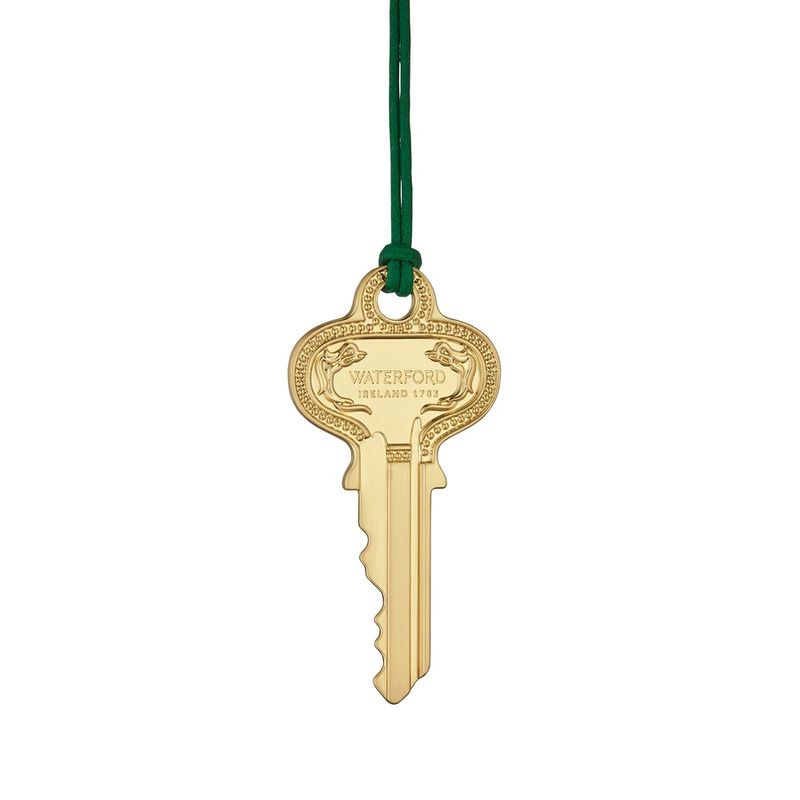 Gold Key Ornament 2024