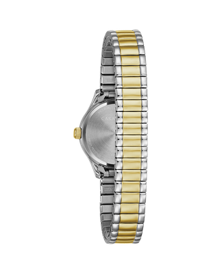 Caravelle TwoTone Ladies Watch 45L177