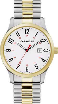 Caravelle TwoTone Expansion  Mens Watch 45B147