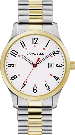 Caravelle TwoTone Expansion  Mens Watch 45B147