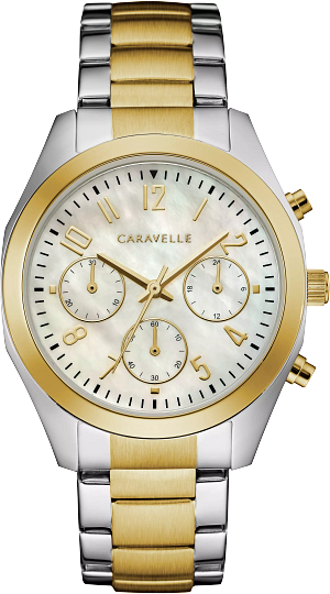 Caravelle TwoTone Ladies Watch 45L169