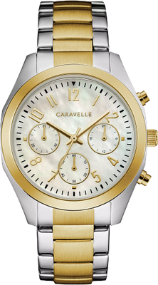 Caravelle TwoTone Ladies Watch 45L169