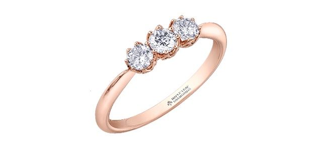 Maple Leaf 14KR .50TW Diamond Band R30929 Eternal Flames