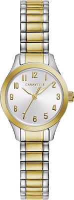 Caravelle TwoTone Ladies Watch 45L177