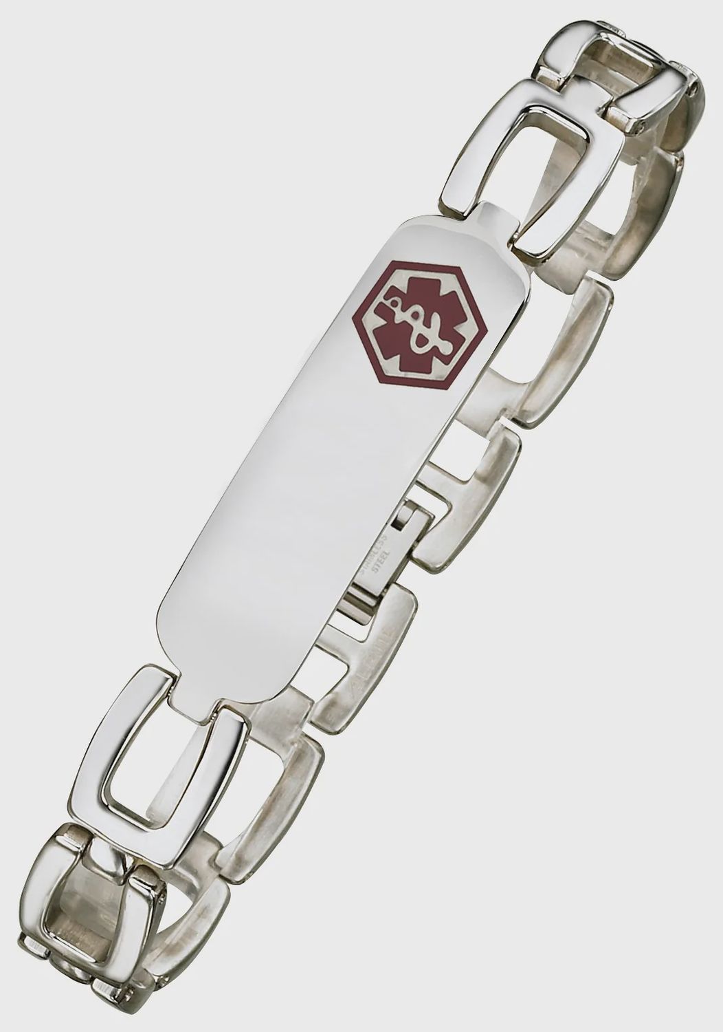 Alpine Stainless Steel Medical ID Bracelet SB724MED
