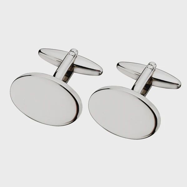 Alpine Engravable Cuff Links SC50