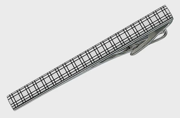 Alpine Tie Bar - Plaid ST36