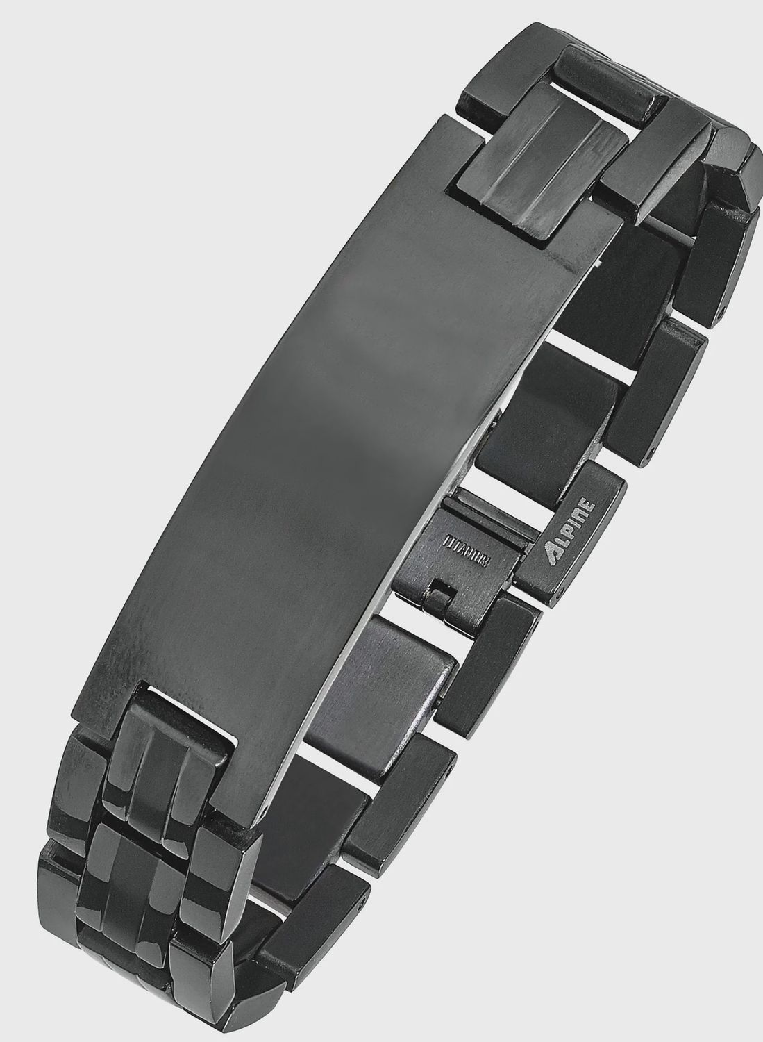 Alpine Titanium Bracelet with ID Plate TB910