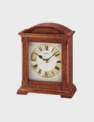 Seiko Mantle Clock Wood QXG123BN