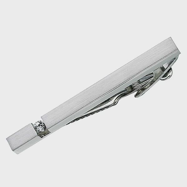 Alpine Tie Bar with Austrian Crystal ST34