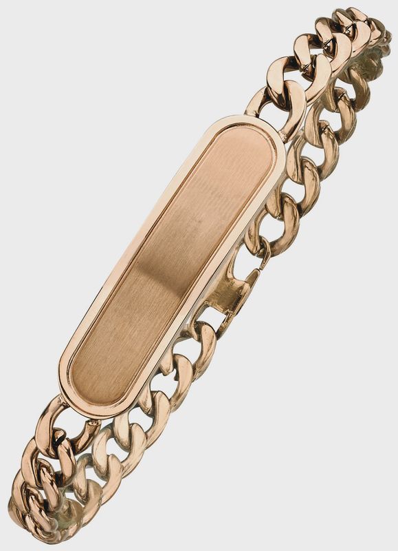 Alpine Stainless Steel Bracelet - Rose Plated RG745