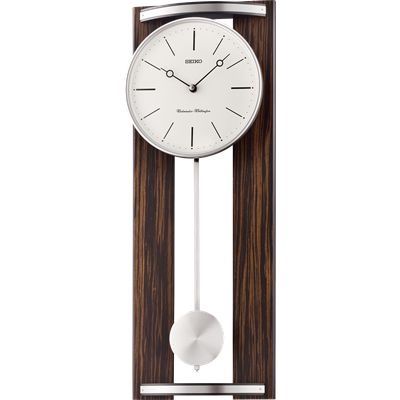 Seiko Wood Wall Clock QXH078BN