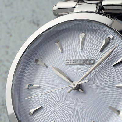 Seiko Essentials Silver Ladies Watch SRZ553