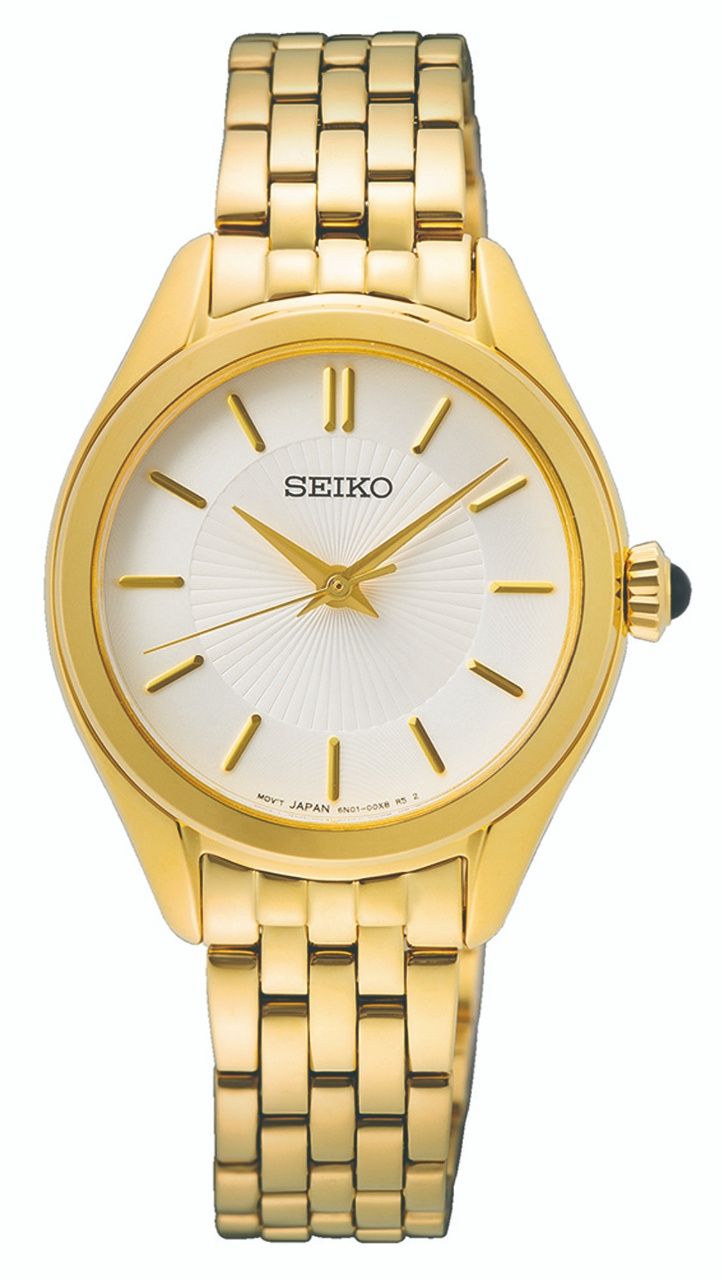Seiko Essentials Gold Ladies Watch SUR538P1