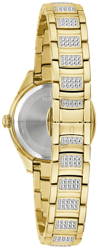 Bulova Crystal Ladies Watch 98L306