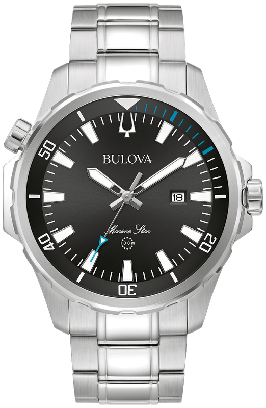 Bulova Marine Star Mens Watch 96B382