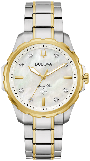 Bulova Marine Star Ladies Watch 98P227