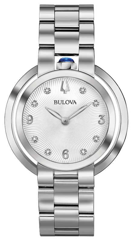 Bulova Rubaiyat Diamond Ladies Watch 96P184