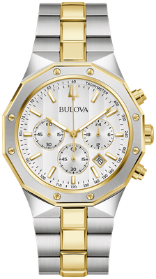 Bulova Prestige Chronograph Mens Watch 98B450