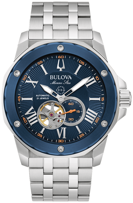 Bulova Marine Star Mens Watch 98A302