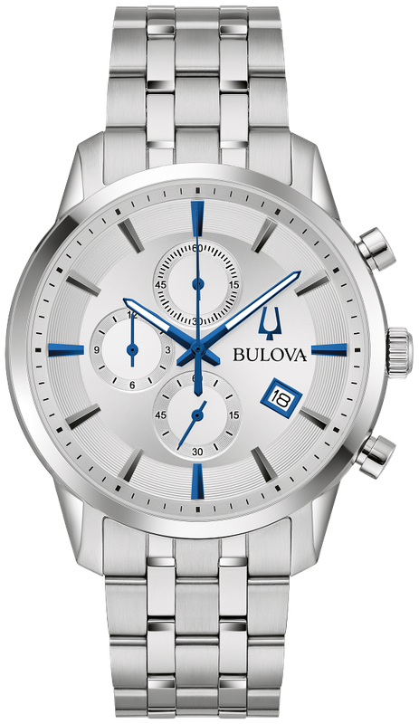 Bulova Sutton Chronograph Mens Watch 96B404